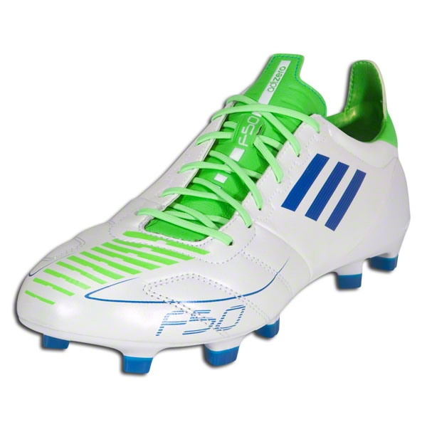 adidas f50 white and blue