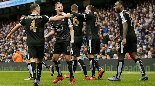 Leicester beat Man City