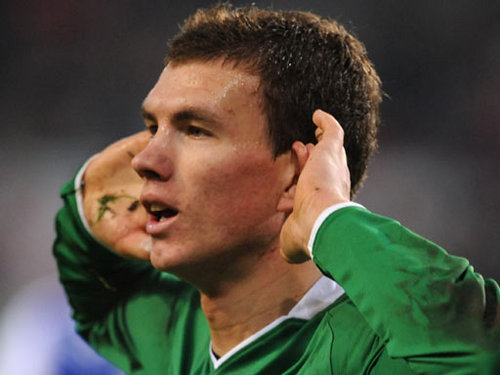 Where Will Dzeko fit in if Tevez stays at City?