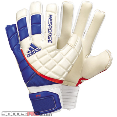 Adidas Response Pro Keeper Gloves – White with Blue