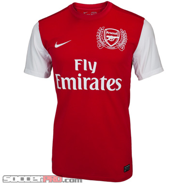 New Arsenal 2011/2012 Home Jersey Review