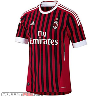 adidas AC Milan Home Jersey 2011 Review