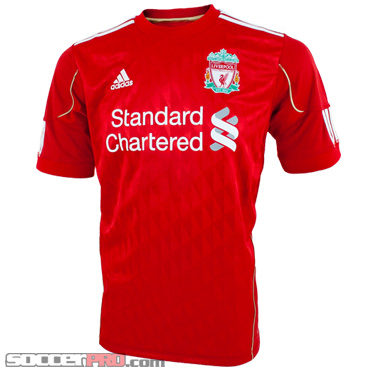 adidas Youth Liverpool Home Jersey 2010-2012