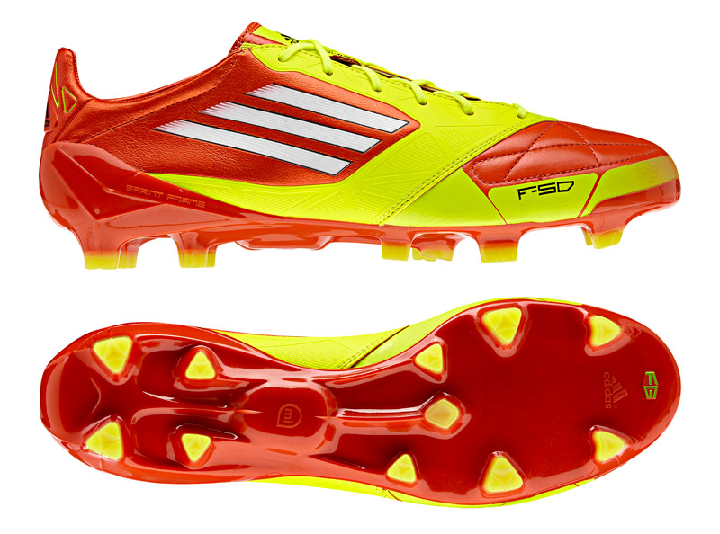adidas F50 adizero miCoach Football Boots – High Energy/White/Electricity Review