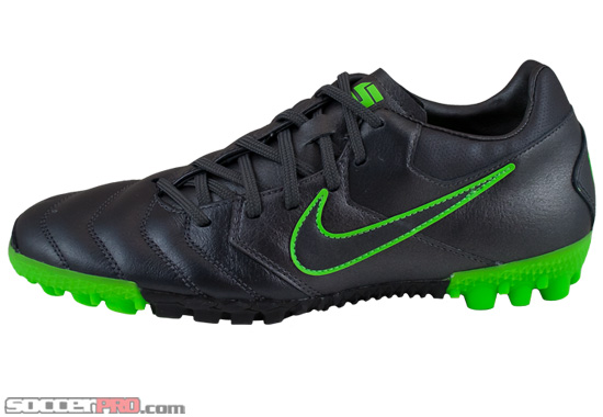 Nike5 Bomba Pro Turf Soccer Shoes – Metallic Dark Grey with Electric Green Review