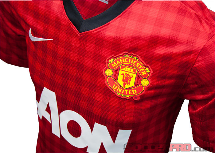 Revealed: The Nike 2012-13 Manchester United “Gingham” Home Jersey