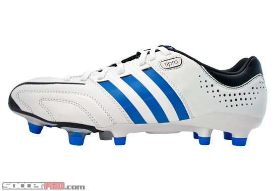 Adidas adiPure 11Pro TRX FG Review – Running White with Bright Blue and Black