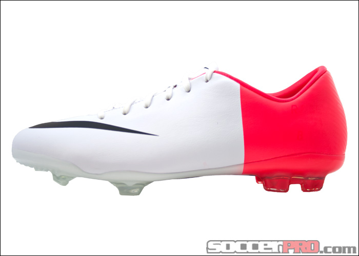 Nike Youth Mercurial Vapor VIII – White with Solar Red Review